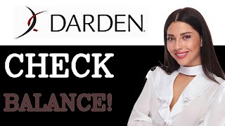 How To Check Your Darden Gift Card Balance (2025)