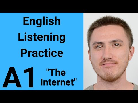 A1 English Listening Practice - The Internet