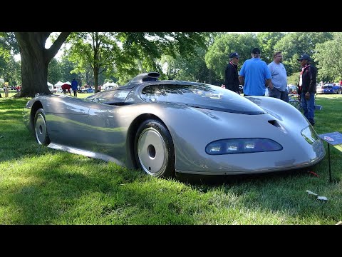Oldsmobile Aerotech Longtail at Eyes On Design Car Show