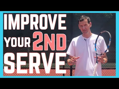 Improve Your Second Serve | Tennis Serve Lesson