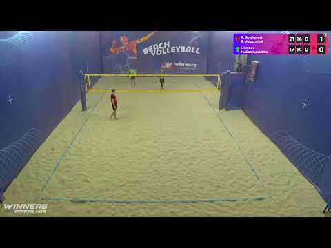 21:35 A. Kotelenets / R. Voloshchuk - I. Ivanov / M. Zapliusvichka 11.01.2023 | Winners Beach Volley