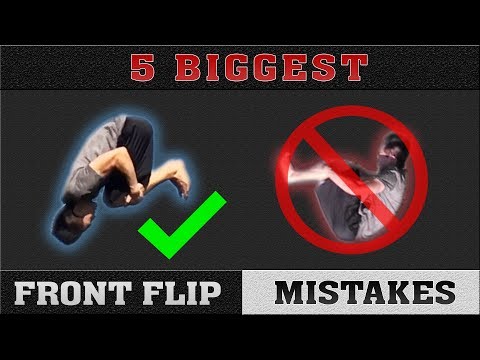 5 Biggest Front Flip Mistakes | Perfect Your Front Flip!