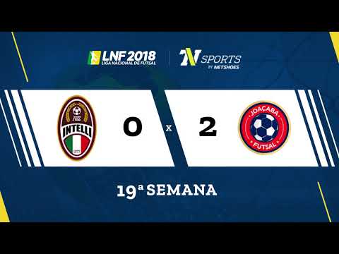 LNF2018 - Intelli 0 x 2 Joaçaba - Gols - 19ª Rodada
