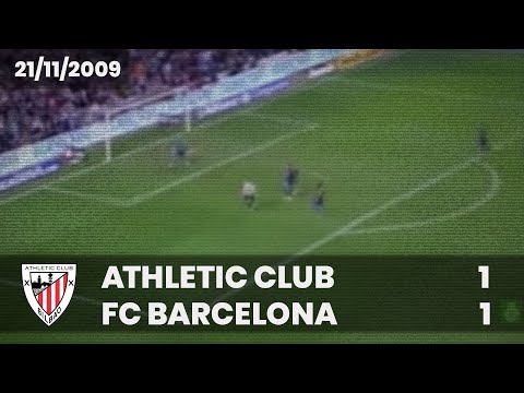 ⚽️ [Liga 09/10] J11 I Athletic Club 1 - FC Barcelona 1 I LABURPENA
