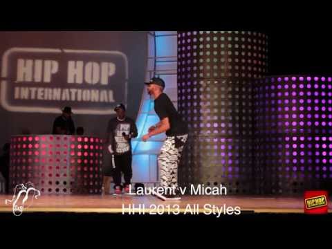 Laurent v Micah | Top 8 All Styles | Hip Hop International 2013 | #SXSTV