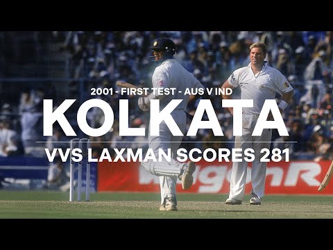 Re-live one of the GREATEST test matches in history | 2001 Kolkata