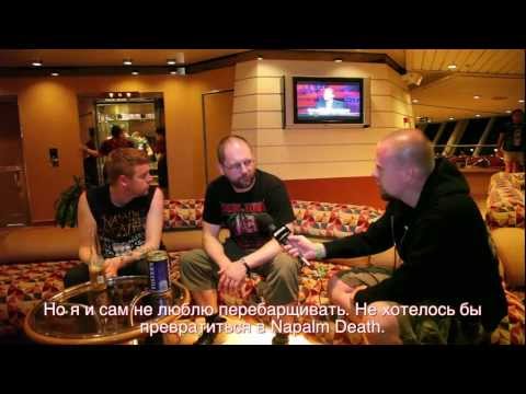 Anaal Nathrakh 70000 Tons of Metal 2013 interview