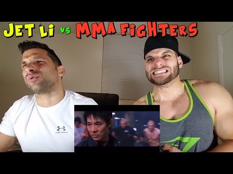 Cradle 2 the Grave - Jet Li vs MMA Fighters [REACTION]