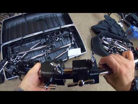 TVMaldita Presents: Aquiles Priester mostra a montagem do meu rack Gibraltar de Los Angeles/CA