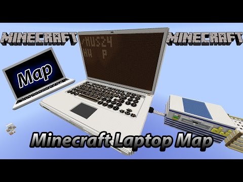 Zericks - Minecraft Amazing Redstone Laptop Computer Map (Fully Functional+Free Download)