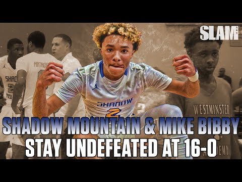Shadow Mountain and Mike Bibby stay UNDEFEATED at 16-0!!!  | SLAM Highlights