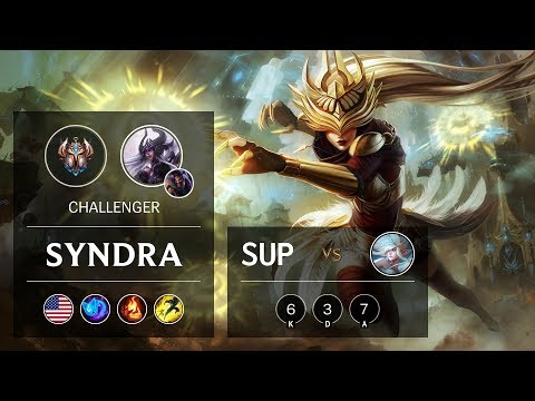 Syndra Support vs Janna - NA Challenger Patch 9.9