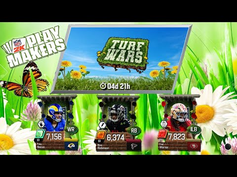 🔥 NFL 2K PLAYMAKERS – TURF WARS is HERE! 🌿🏈