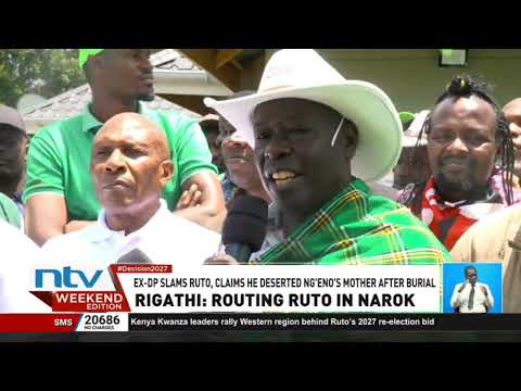 Gachagua courts Rift Valley support, seeking to counter the perception of Mt Kenya-centric politics