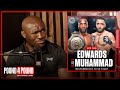 Kamaru Usman Reacts to the Leon Edwards vs. Belal Muhammad Fight || Pound 4 Pound Clips