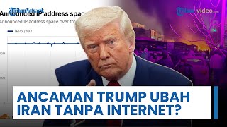 Saat Trump Mengancam dengan 'Neraka', Akses Internet di Seluruh Iran Mendadak Padam secara Nasional