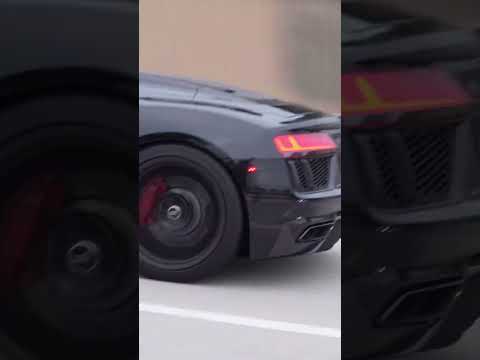 The Valvetronic True F1 R8 screaming like an old 5.0 Gallardo!🔥 #audi #r8 #audir8
