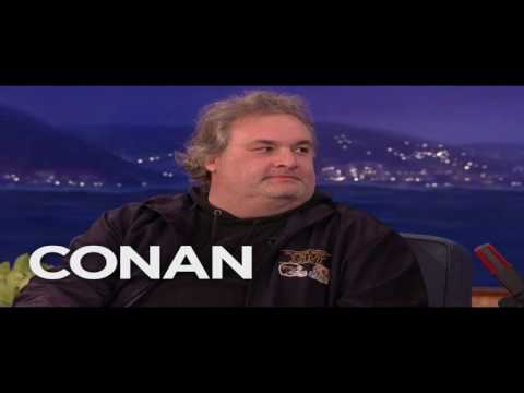 Andy Visits Guillermo Del Toro's Bleak House CONAN on TBS