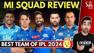 MUMBAI INDIANS SQUAD REVIEW AND ANALYSIS IPL 2024 | NEW PLAYERS LIST | MI PLAYING 11 | FIVE SPORTZ