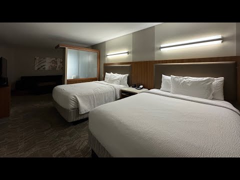 SpringHill Suites Las Vegas Convention Center - 2 QUEEN BED & 1 Pull out sofa bed