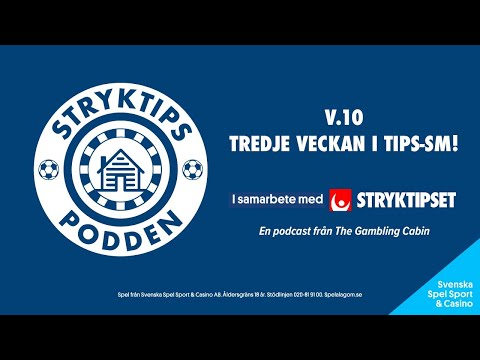 Stryktipset v.10 - Tredje veckan i Tips-SM!