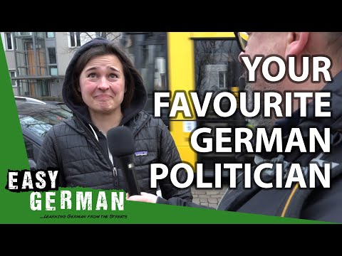Who is your favourite German politician? | Easy German 334