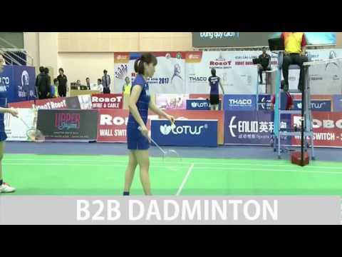 Badminton Asia Mixed Team Championships 2017  Shiho TANAKA Koharu YONEMOTO vs N Thi Sen V Thi Trang