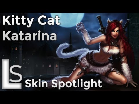 Kitty Cat Katarina - Skin Spotlight - Trick-or-Treat - League of Legends - Patch 10.22.1