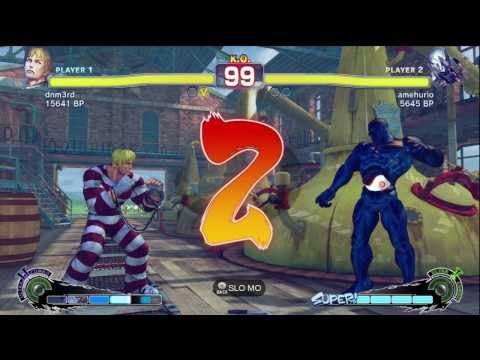 Sasaki [Cody] vs amehurio [Seth] SSF4 Japanese Online Ranked Matches - TRUE-HD