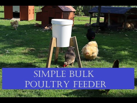 , title : 'Homemade Poultry Feeder (chicken, duck, turkey and goose)'