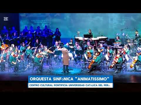 Orquesta Sinfónica "ANIMATISSIMO" en la PUCP. 