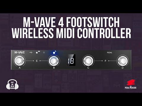 M-VAVE chocolate wireless midi controller