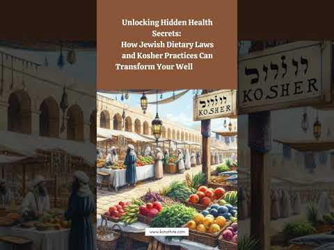 Unlocking Hidden Health Secrets: How Jewish Dietary Laws & Kosher Practices Can Transform Your Well