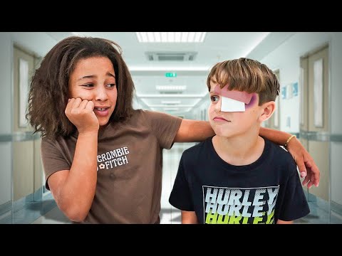 Boy HURTS HIS FACE Trying to IMPRESS FRIEND, Big Brother SAVES Him | FamousTubeFamily