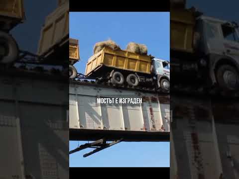 Най-страшните мостове в света: Река Витим, Русия