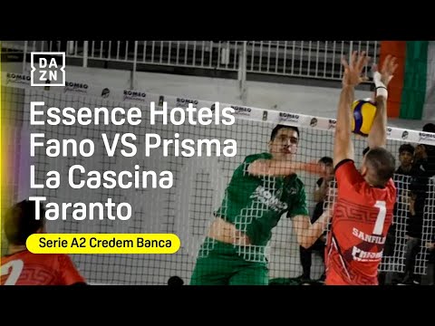 🔴 LIVE: Essence Hotels Fano - Prisma La Cascina Taranto | Serie A2 Credem Banca