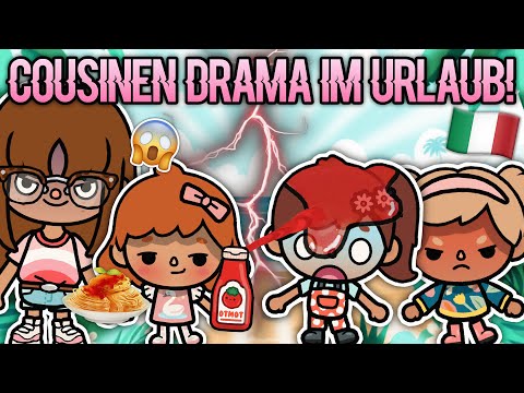 COUSIN DRAMA ON VACATION IN ITALIA 😱🍝| PART 4 | TOCA BOCA STORY GERMAN