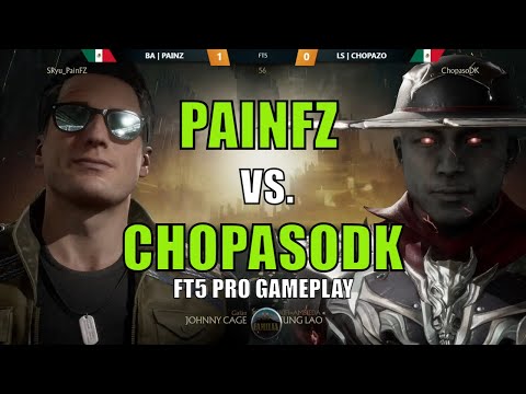CHOPASODK VS PAINFZ - FT5 PRO GAMEPLAY - Mortal Kombat 11: Ultimate