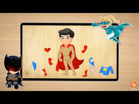 Baby Superhero Jigsaw Puzzle Video