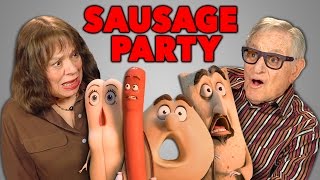 Elders React to Sausage Party Trailer