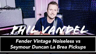 Video thumbnail for Vintage Noiseless vs La Brea Telecaster Pickups by Phil Vandel