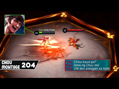 Don't TRASHTALK iNSECTiON CHOU! | Chou Montage 204 / Outplayed / Savage / Freestyle!