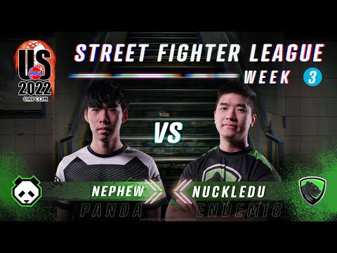 Nephew (Kolin) vs. NuckleDu (Guile) - FT2 - Street Fighter League Pro-US 2022 Week 3