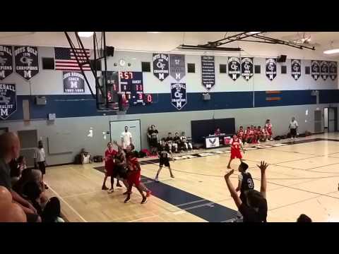 SD Wolverines vs Sundevils (W 57 : 42) - 14U(B) - Top Gun Spring League - 04/16/2016