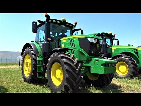 2018 John Deere 6215 R / 265 HP Turbocharger Engine Tractor Demonstration