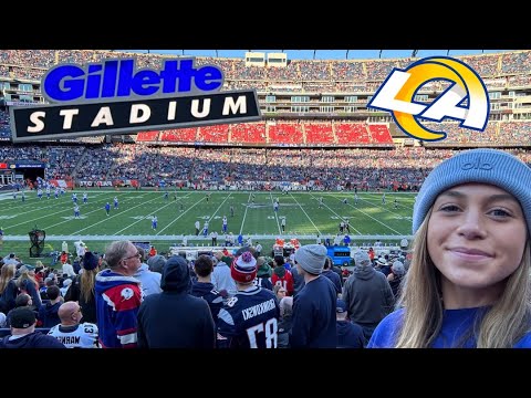Los Angeles Rams vs. New England Patriots | First Time at Gillette Stadium