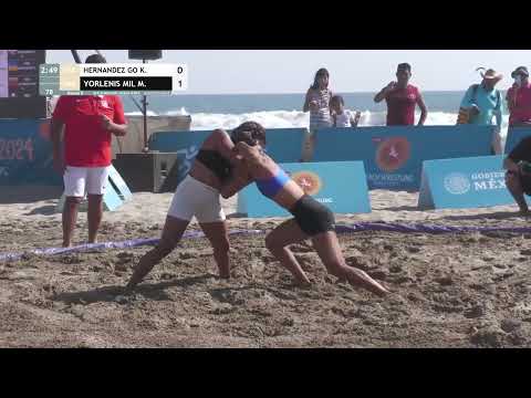 Karla Yesenia HERNANDEZ GONZALEZ (ESA) vs. Moran Sanchez YORLENIS MILAGROS (PAN) • Round 5 • Women's