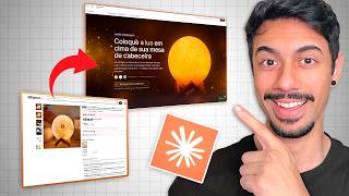 Testei o Claude Design pra criar uma página de vendas e o resultado me surpreendeu!
