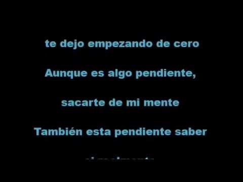 Algo pendiente Yelsid - Astra letra