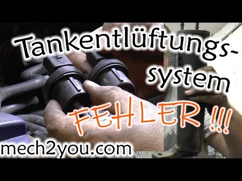 🛠️ Tankentlüftungssystem Tankentlüftungsventil prüfen Fehler P0441 Skoda VW Seat Audi